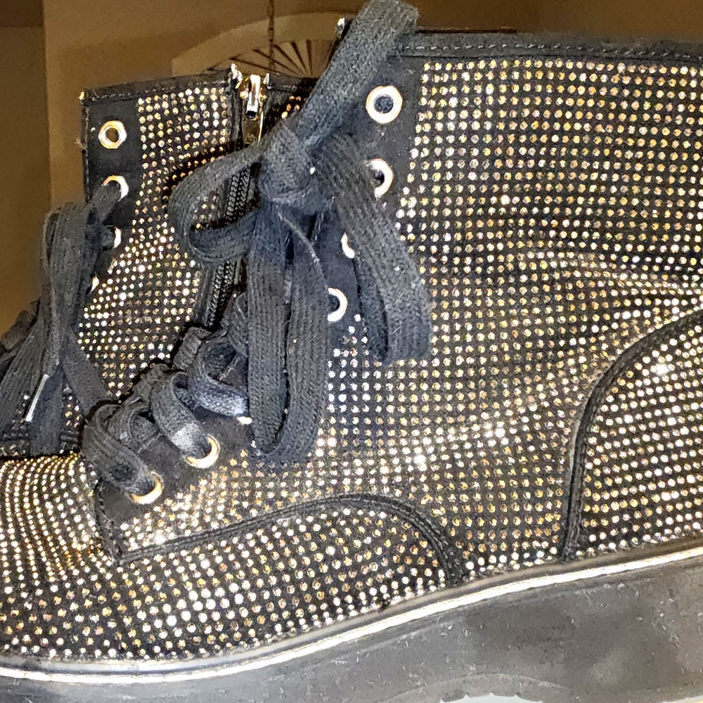 Black Studded Women's Boots